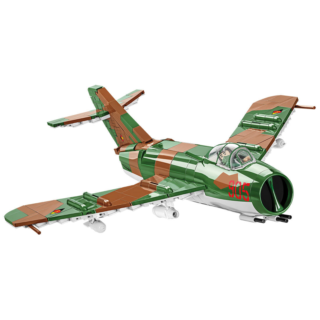 COBI LIM-5 (MIG-17F) East Germany Air Force Jet: Set #5825