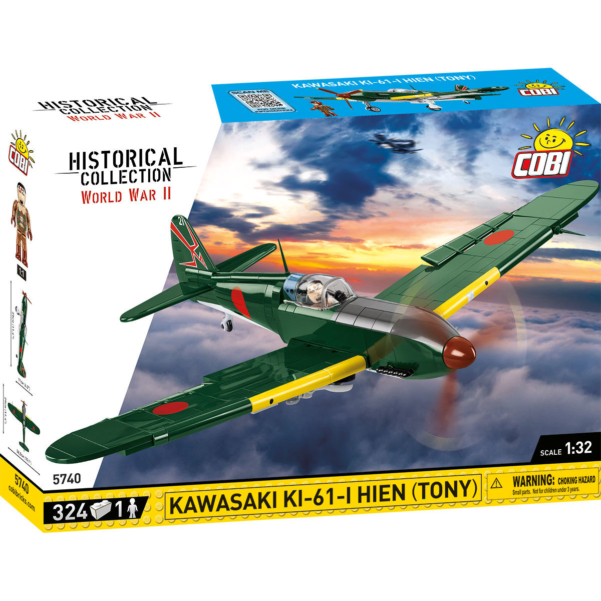 COBI Kawasaki KI-61-I Hien (TONY) : Set #5740 – COBI Official Store