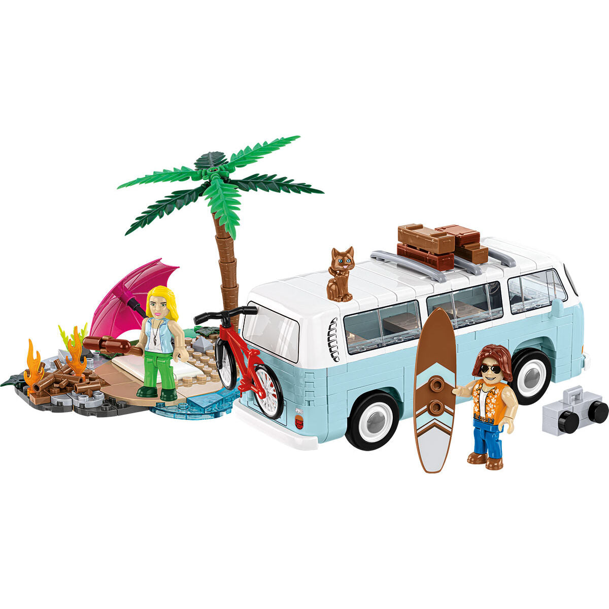COBI Volkswagen T2a Kombi Furgoneta: Juego #24617