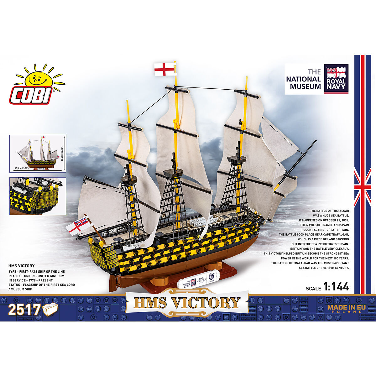 COBI HMS Victory: Conjunto n.° 20096