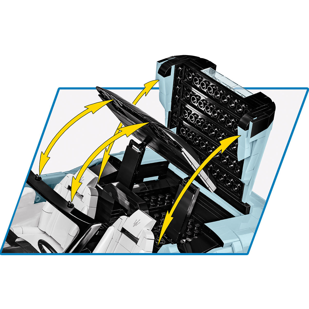 COBI EDICIÓN EJECUTIVA Maserati MC20 Cielo Super Car: Set n.° 24351