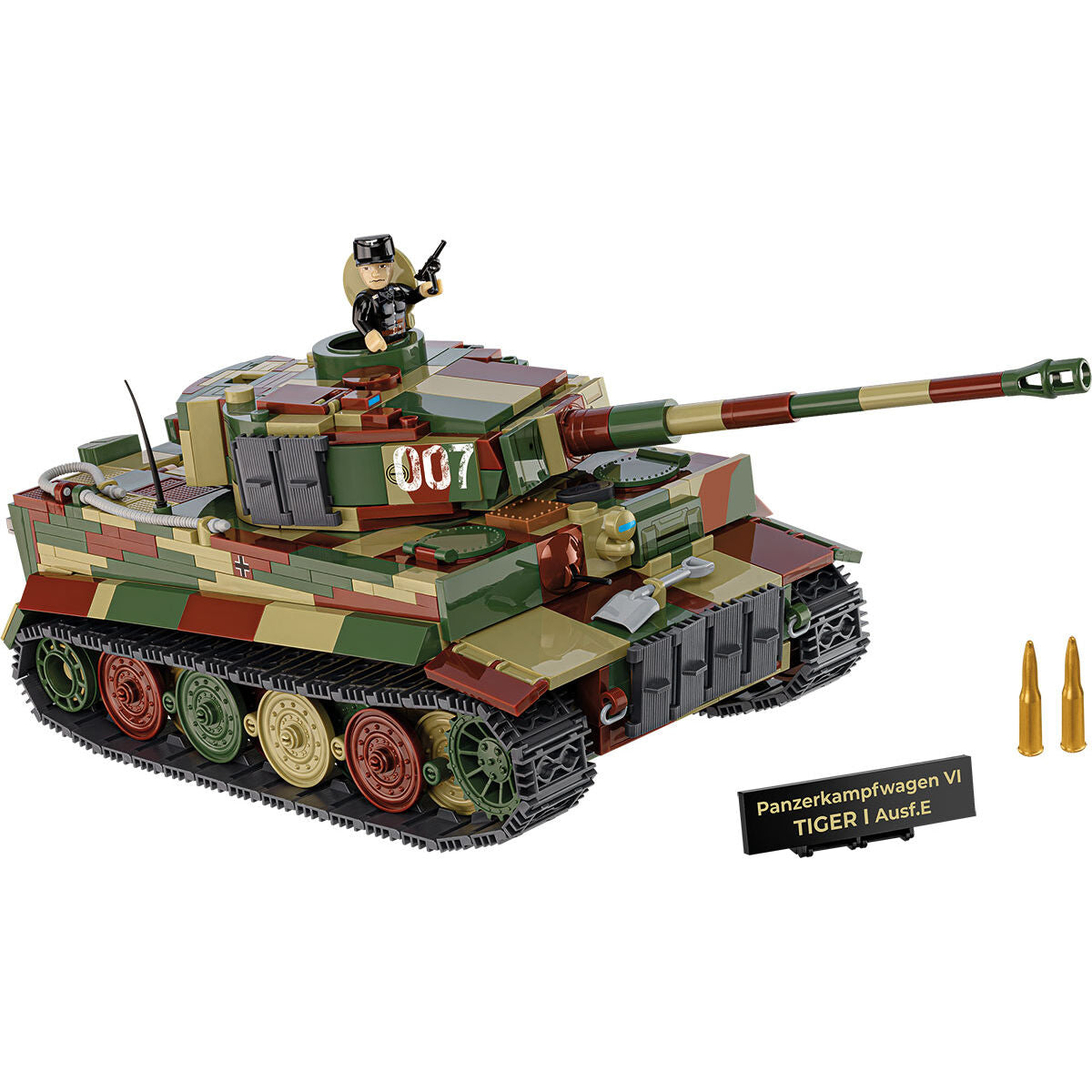 COBI EDICIÓN EJECUTIVA Panzerkampfwagen VI Tiger I Ausf. Tanque E: Conjunto #2587