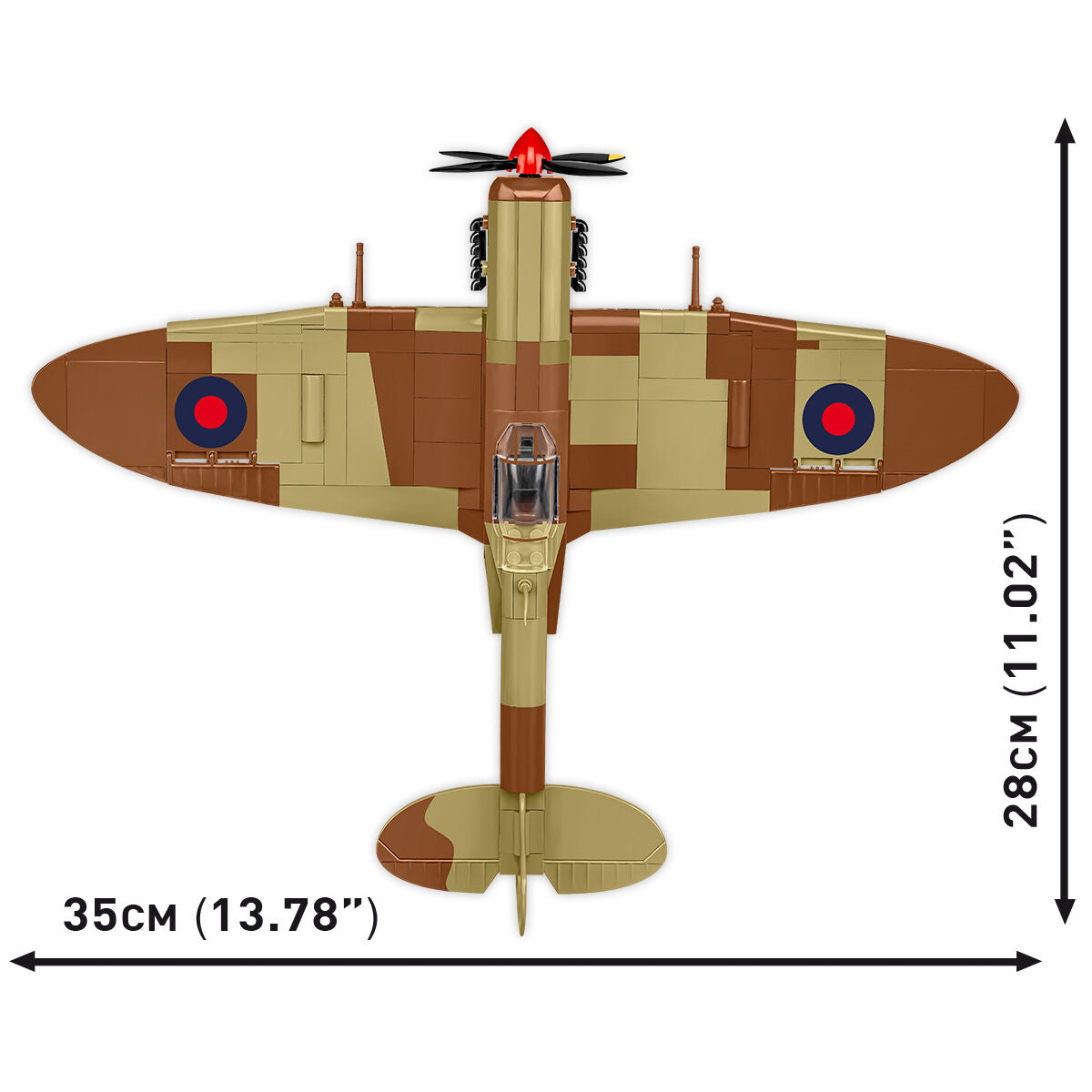 Caza COBI Supermarine Spitfire Mk. IXe: Set n.° 5764