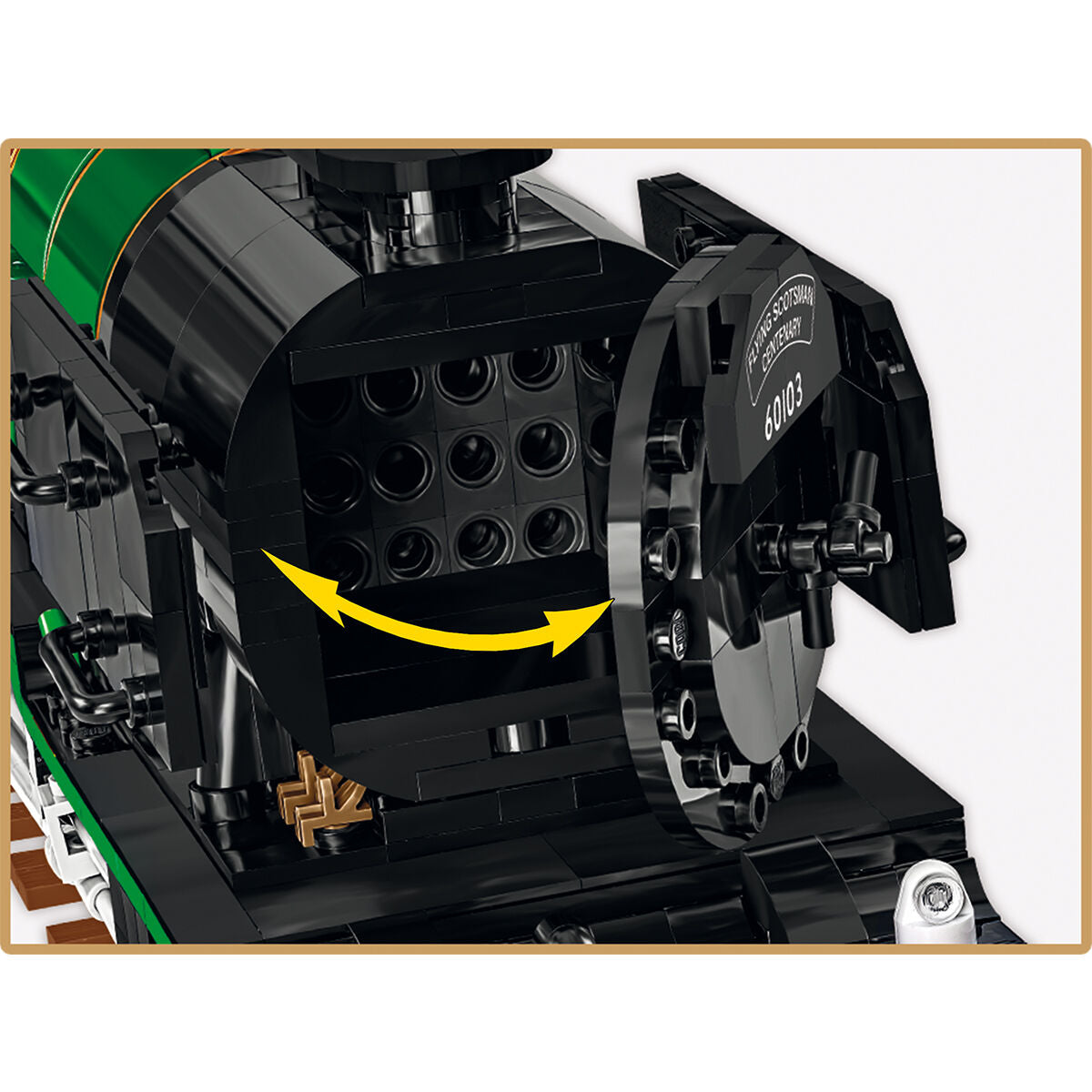 Tren de vapor británico COBI Flying Scotsman: Set n.° 6292