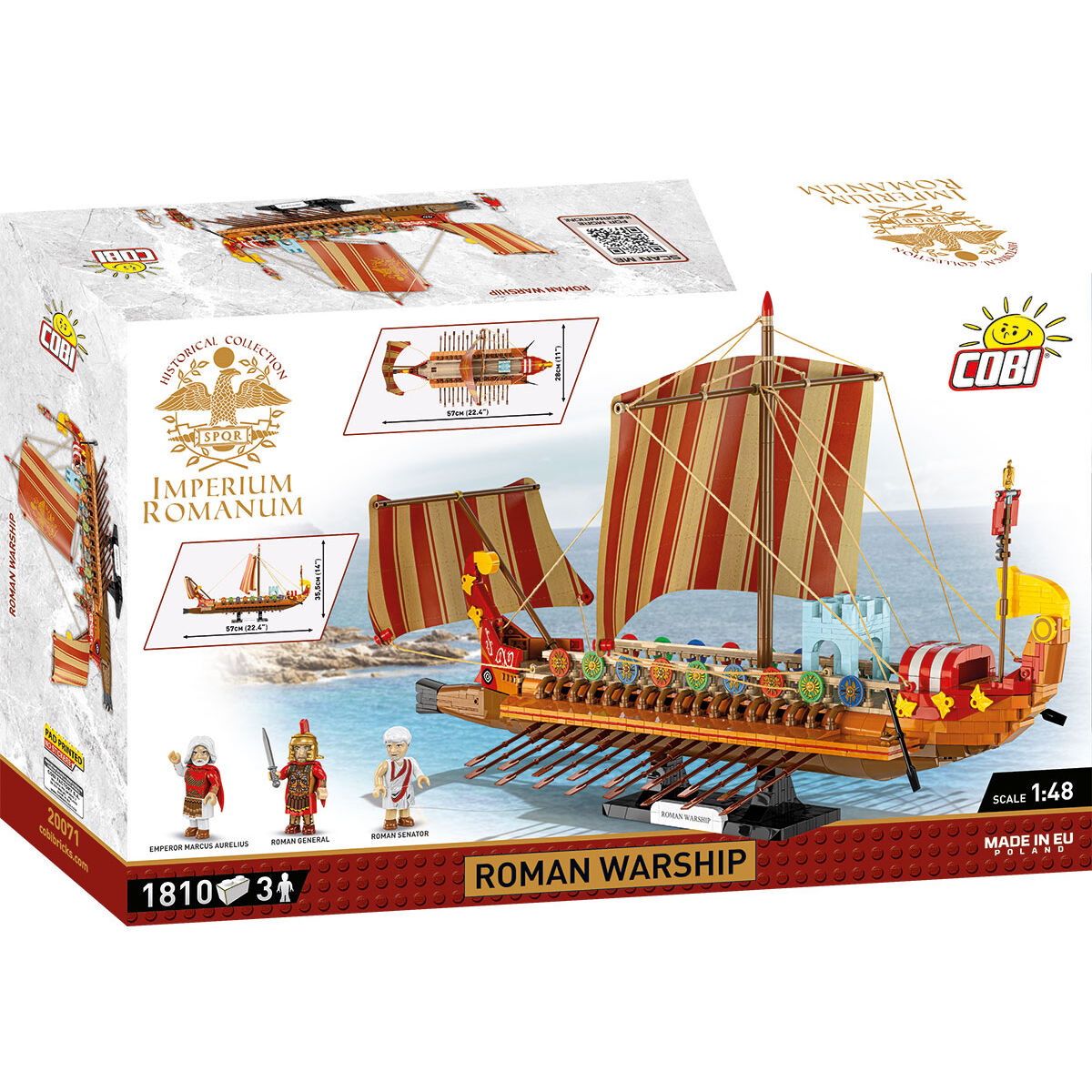 Nave da guerra romana IMPERIUM ROMANUM COBI: SET #20071
