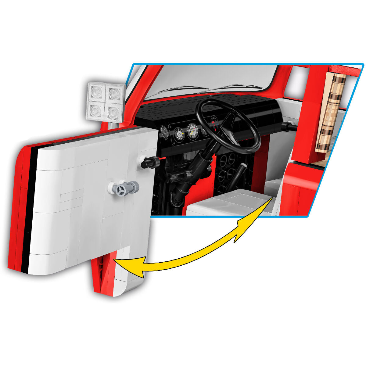 Volkswagen T2a Camper Van COBI EDICIÓN EJECUTIVA: Conjunto n.° 24361