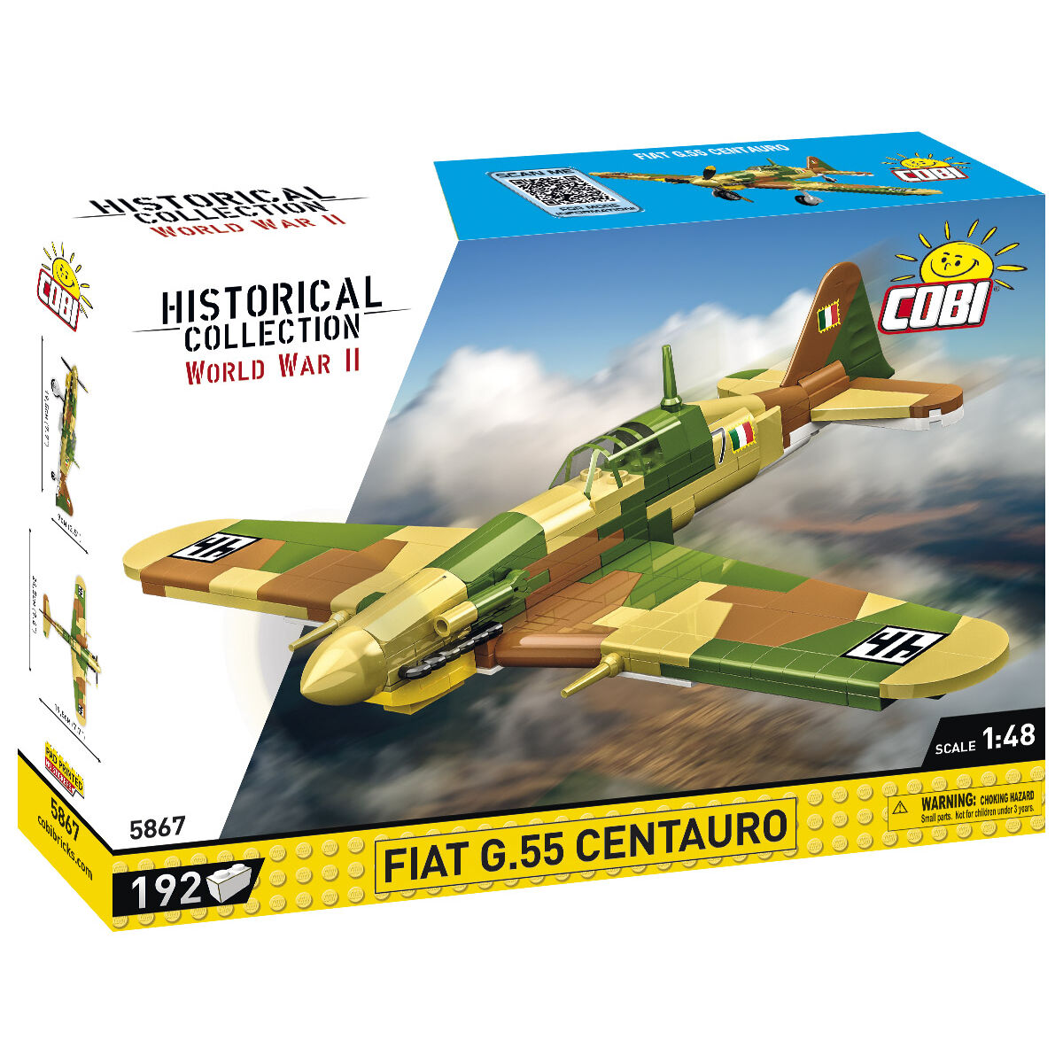COBI Fiat G.55 Centauro Fighter : Set #5867 – COBI Official Store