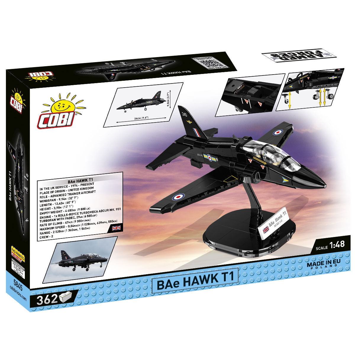 COBI BAe Hawk T1 Jet: Set #5845