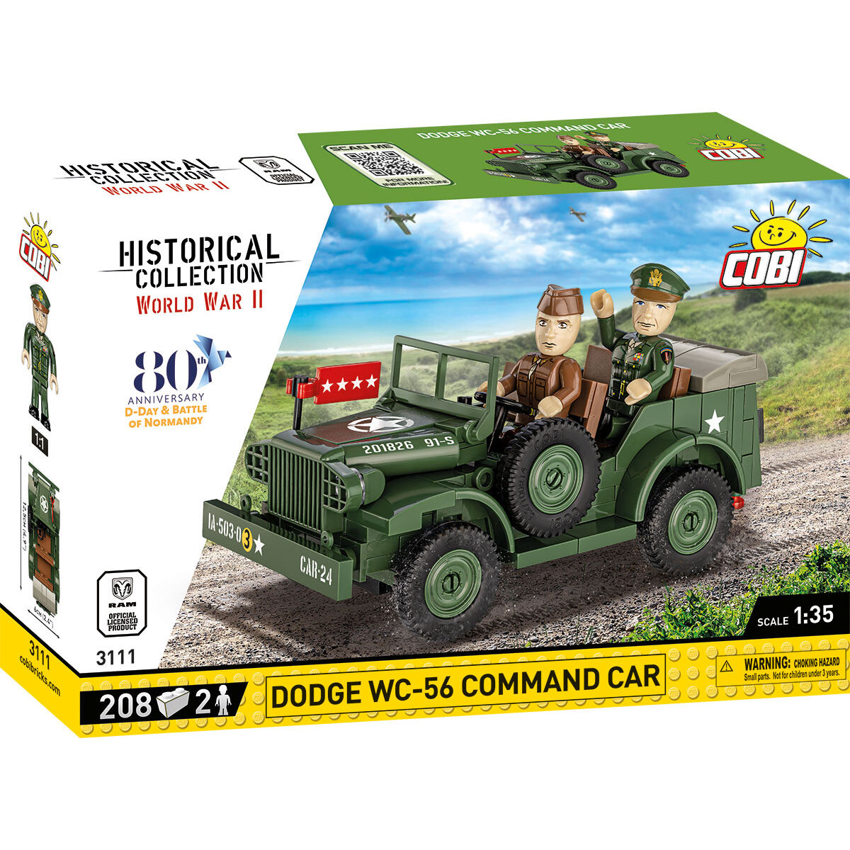 COBI Dodge WC-56 Command Car : Set #3111 – COBI Official Store