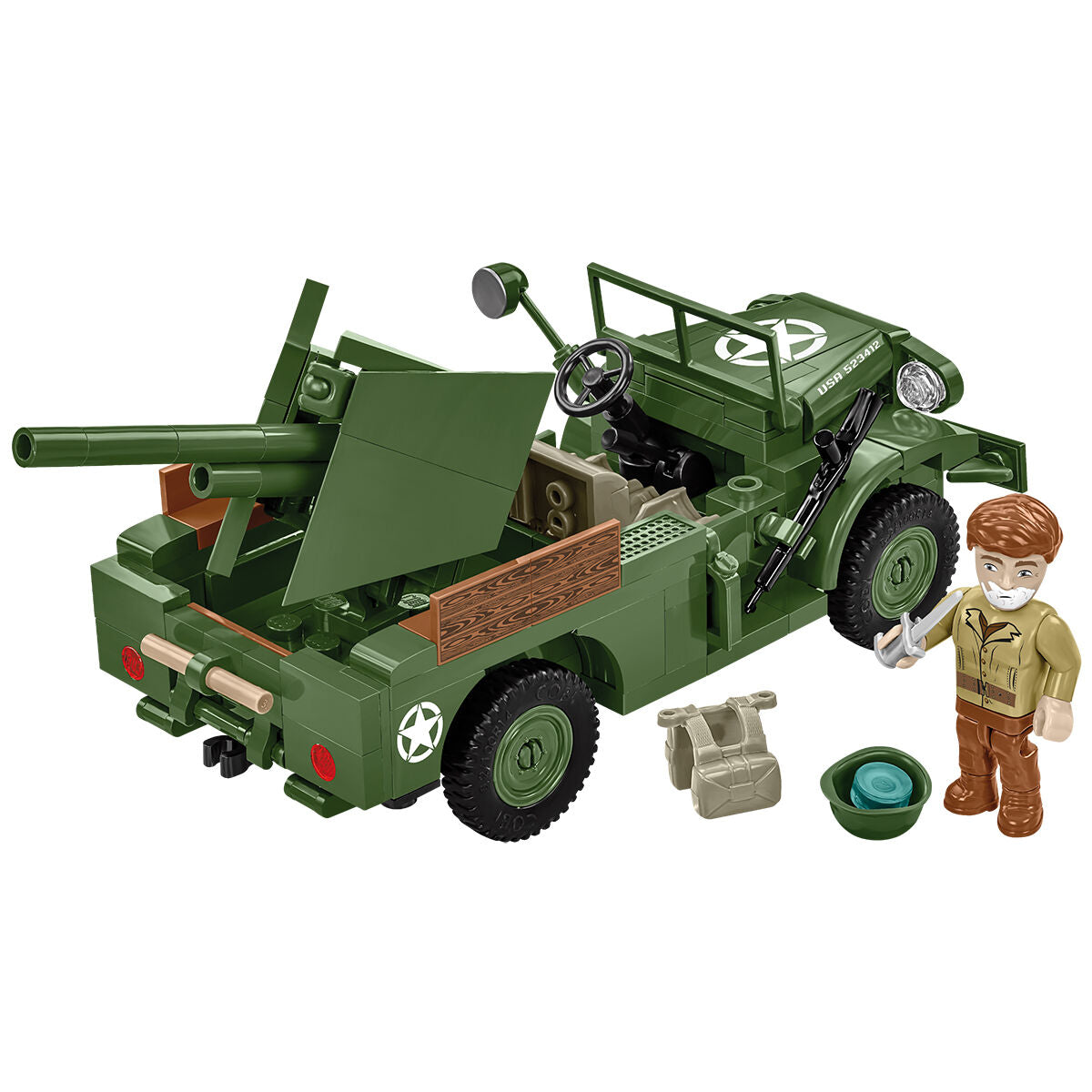 COBI 37mm GMC M6 Fargo Vehicle: Set #3116