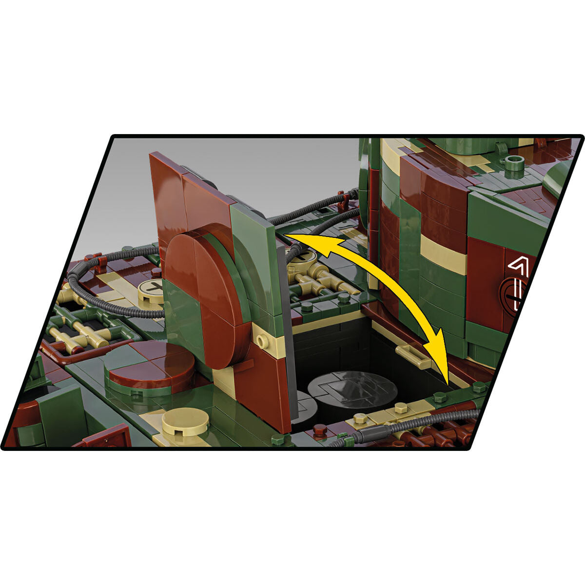 COBI EDICIÓN EJECUTIVA PzKpfw VI Ausf. Tanque Panzer E: Conjunto #2807