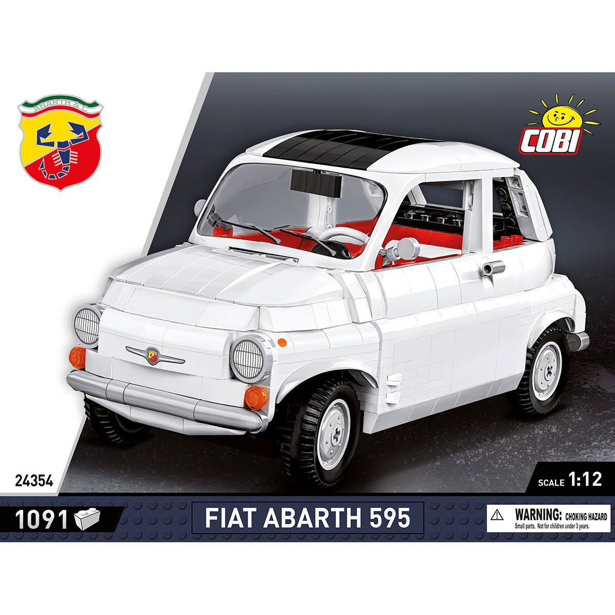 COBI Fiat Abarth 595: Set #24354