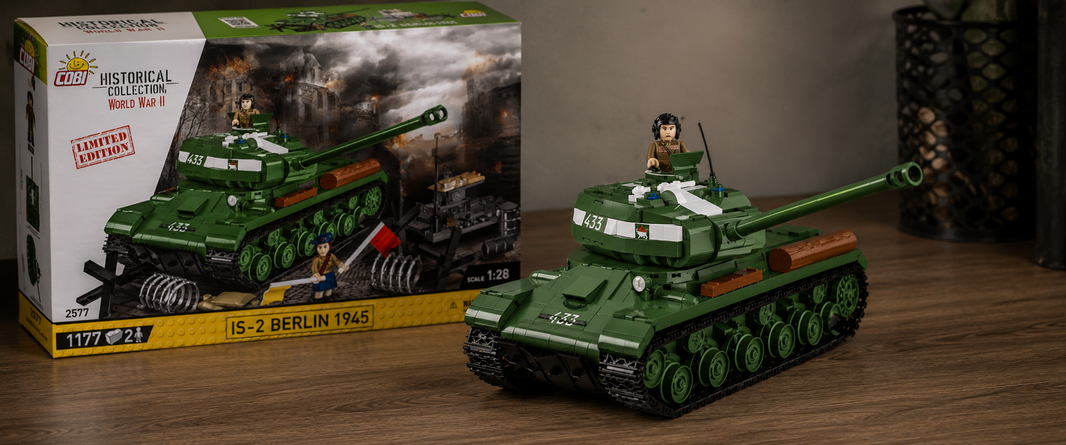 The Intersection of History and Play: The COBI IS-2 Heavy Tank Set