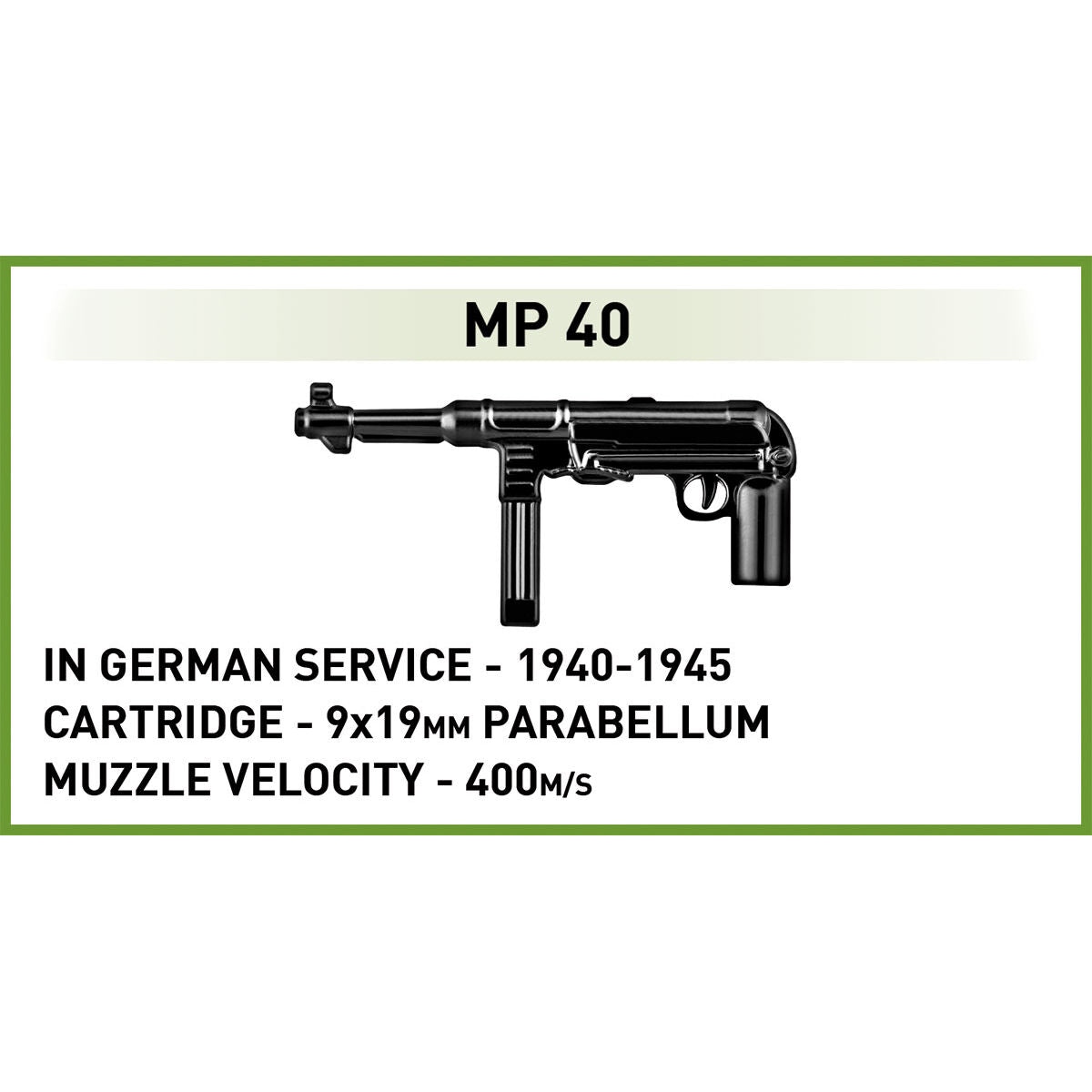 Cañón autopropulsado COBI SD.KFZ.124 Wespe EDICIÓN EJECUTIVA: Juego n.° 2598