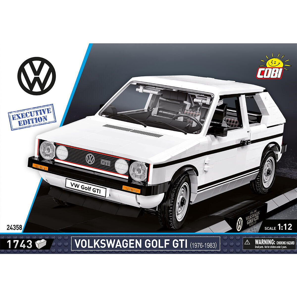 COBI EXECUTIVE EDITION Volkswagen GOLF GTI: Set #24358 – COBI