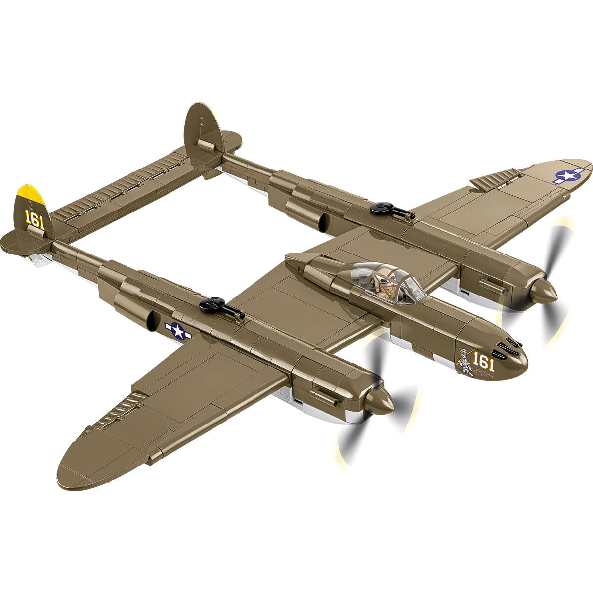 COBI Lockheed P-38 Lightning (H) Fighter : Set #5763 – COBI