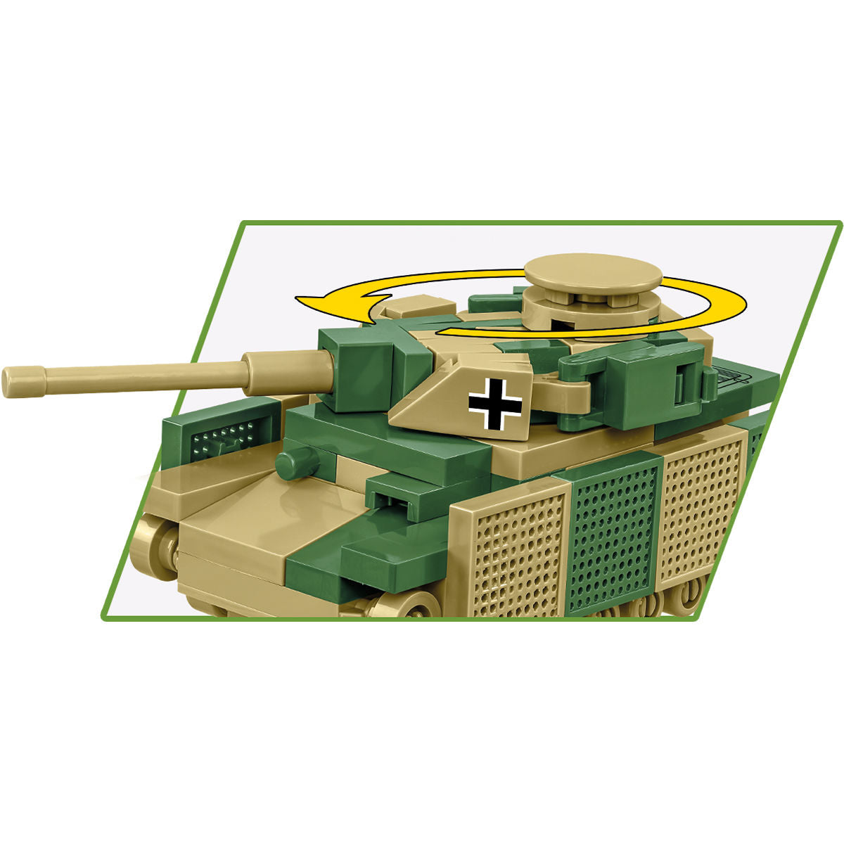 COBI Panzer IV Ausf. J Tank Escala 1:72: Conjunto #3097