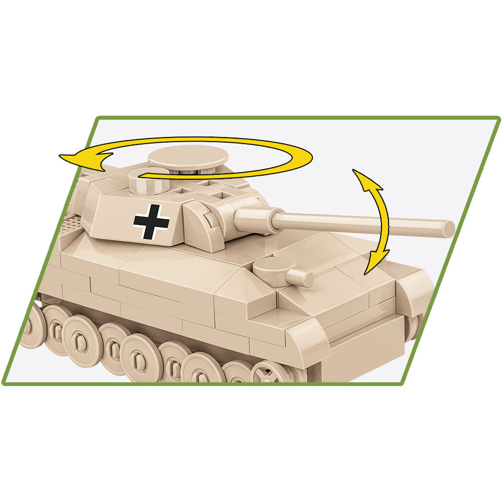 COBI Panzer V Panther Tank 1:72 Scale: Set #3099