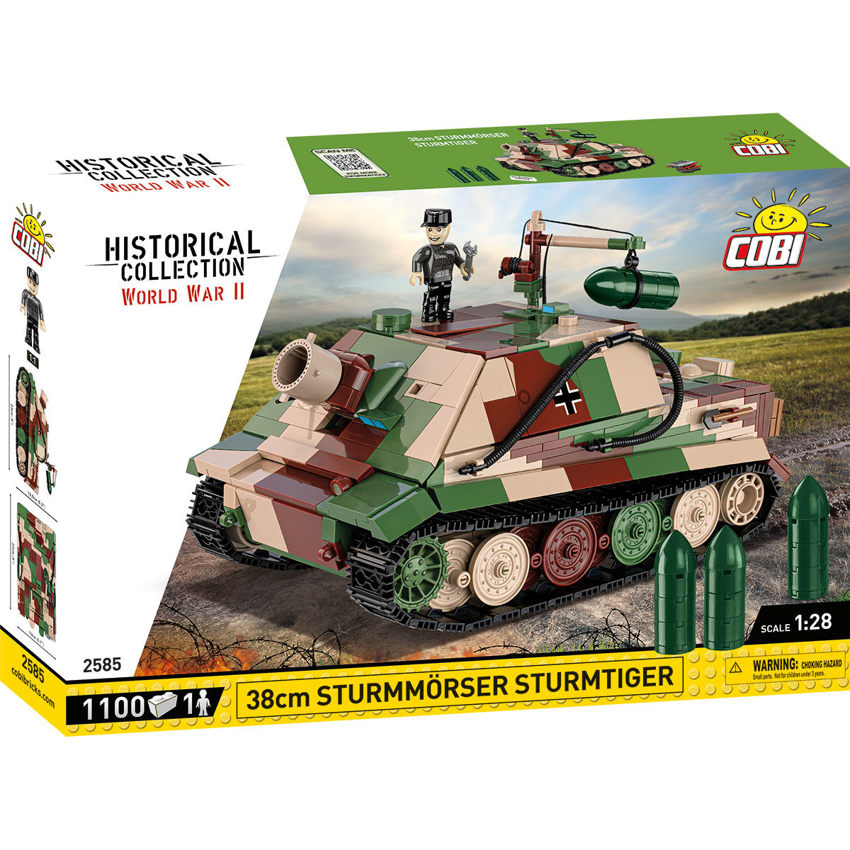 Pistola de asalto COBI Sturmmörser Sturmtiger de 38 cm: juego n.º 2585