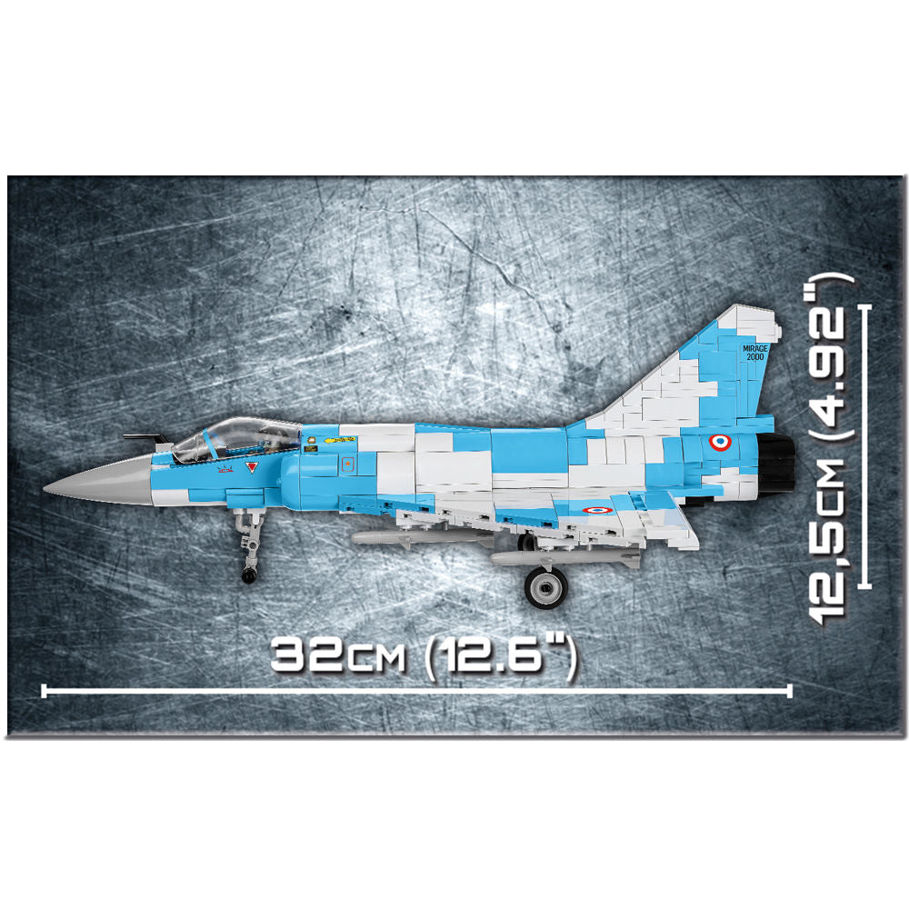 Avión de combate COBI Dassault Mirage 2000-5: SET #5801