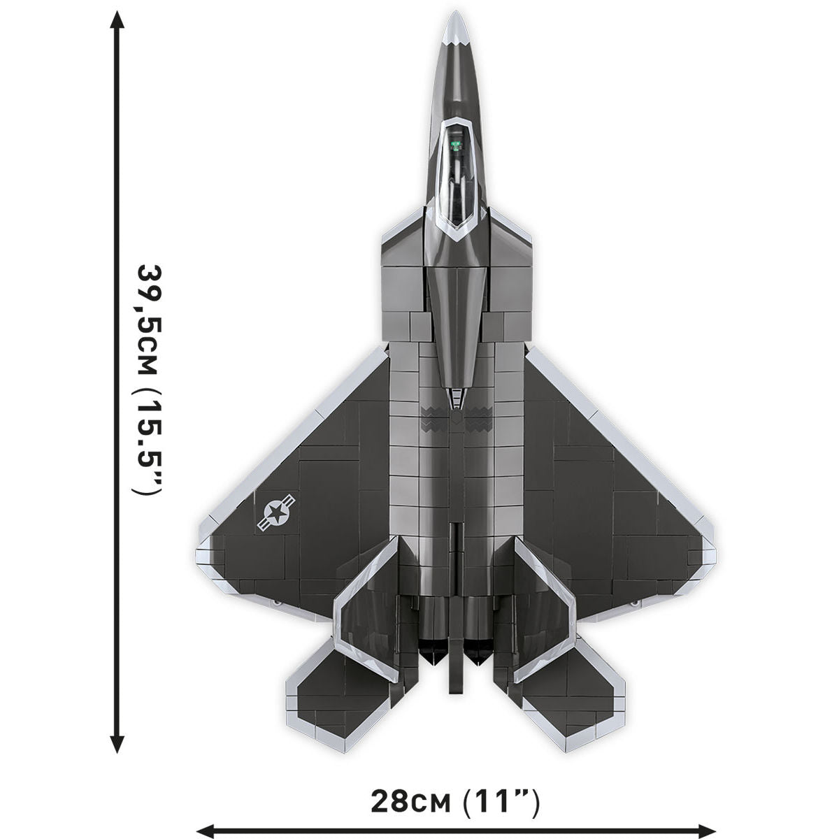 COBI Lockheed F-22 Raptor Fighter Jet : Set #5855 – COBI Official