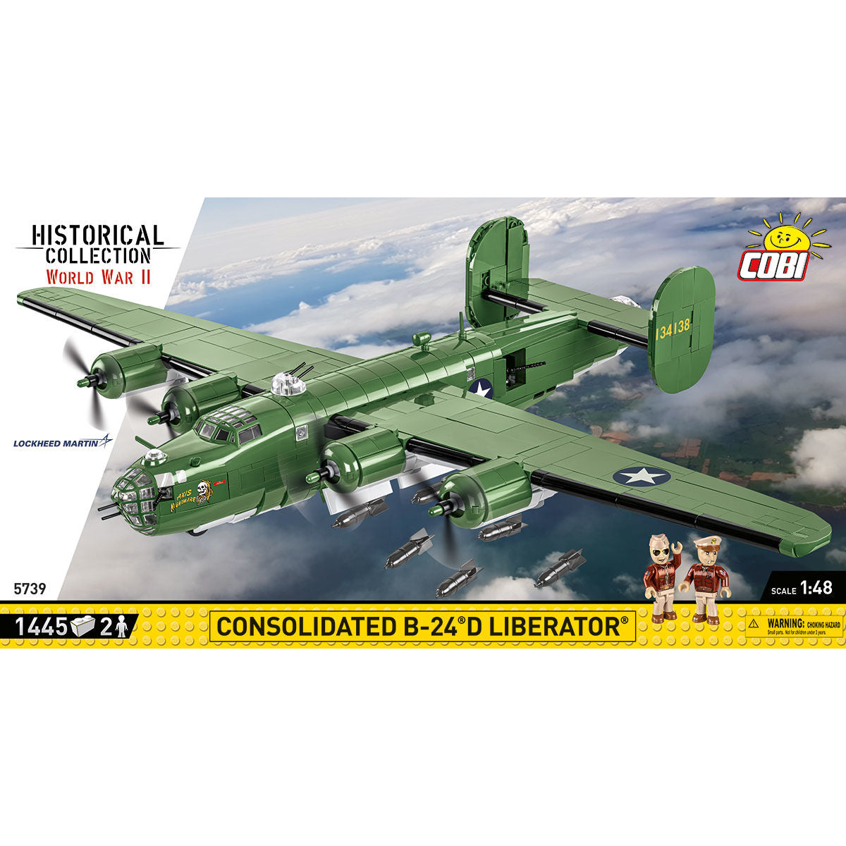 COBI Consolidated B-24D Liberator Bomber : Set #5739 – COBI