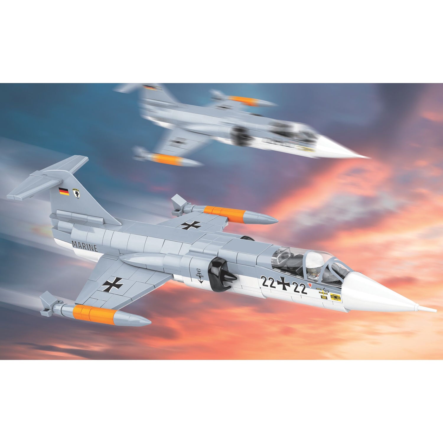 COBI LOCKHEED F-104 Starfighter Jet Fighter: Set #5907