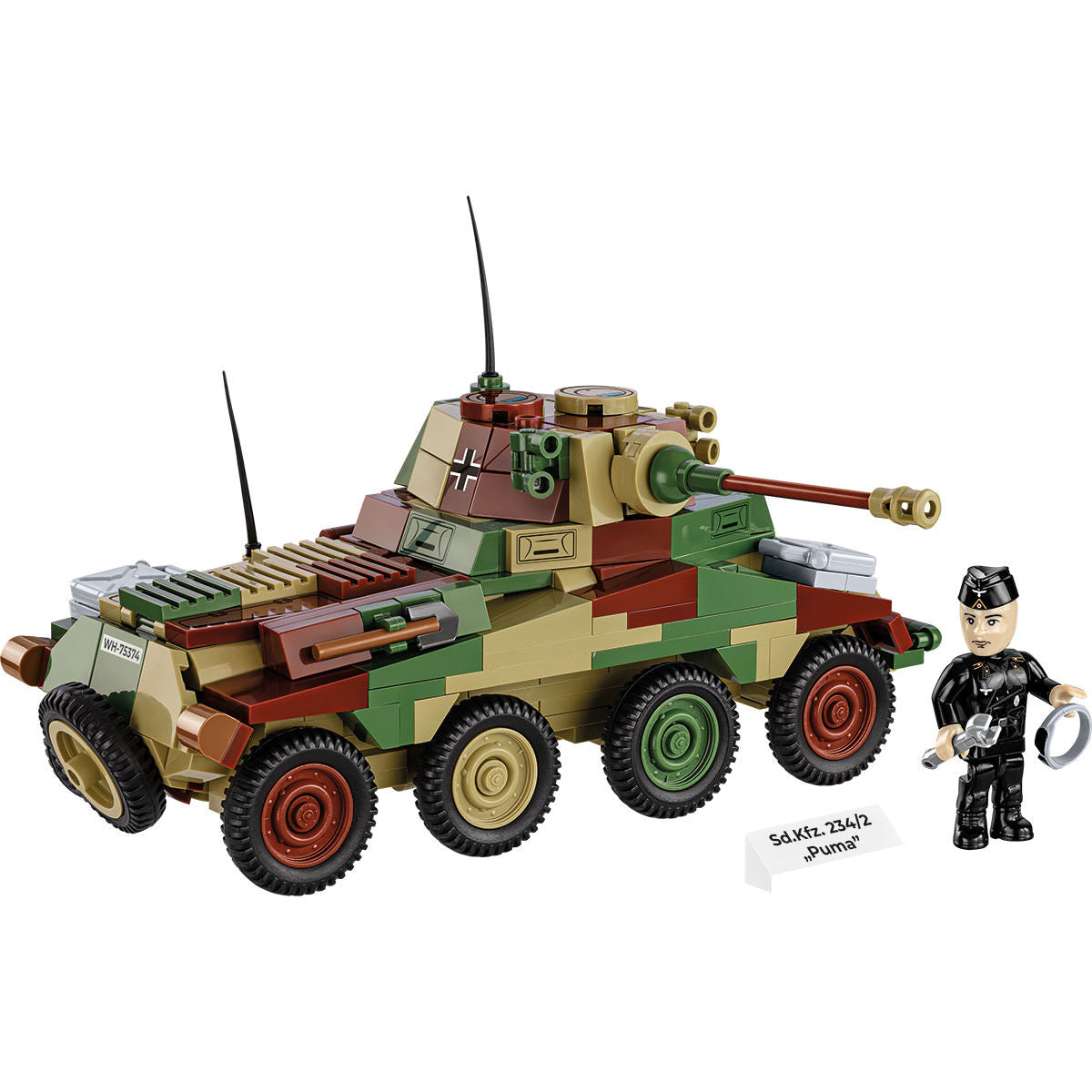 Vehículo blindado COBI Sd.Kfz. 234/2 PUMA: Conjunto n.° 2287