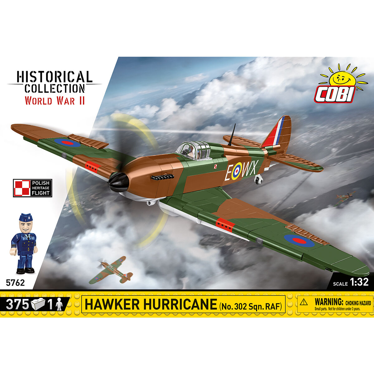 Caza COBI Hawker Hurricane (Escuadrón n.° 302 de la RAF): Serie n.° 5762