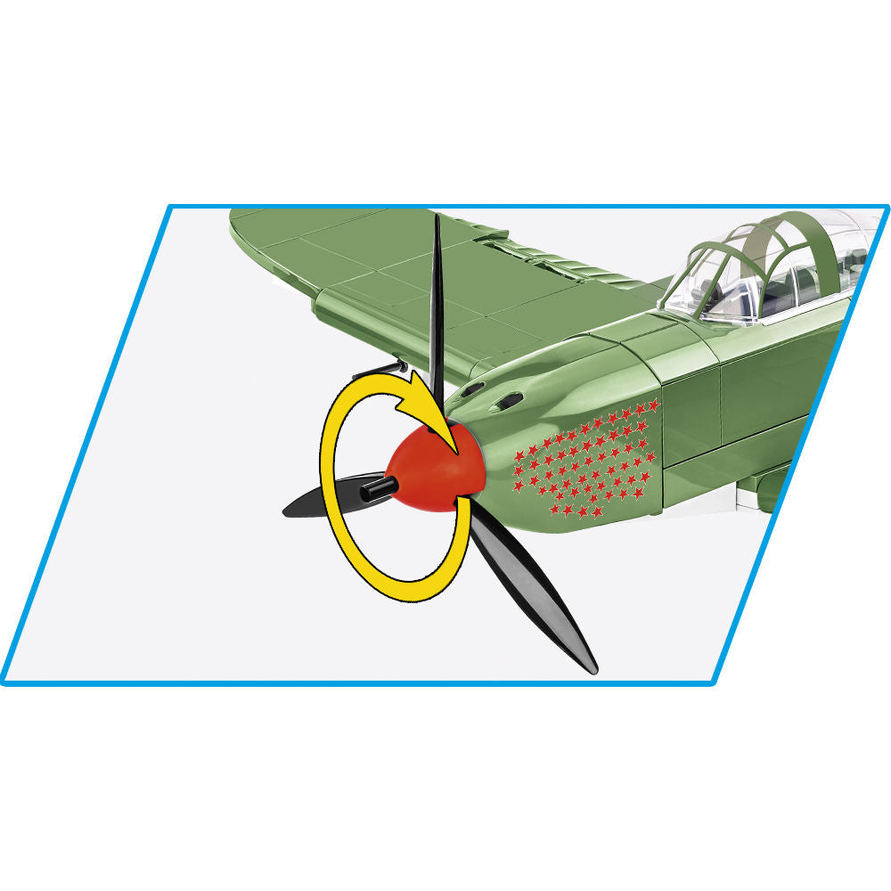 Caza COBI Bell P-39Q Airacobra: Conjunto n.° 5747