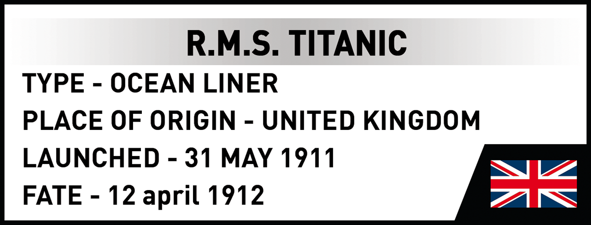 COBI R.M.S. Titanic Ocean Liner: Set #1688