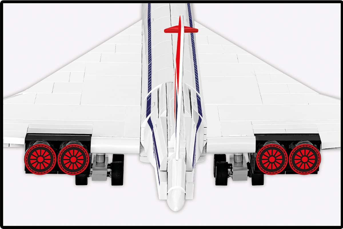 Avión de pasajeros COBI Concorde G-BBDG: Serie n.° 1917