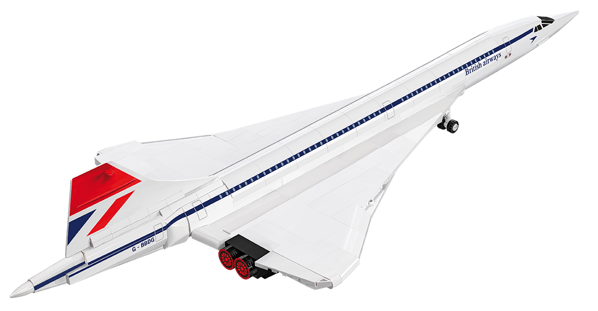 Avión de pasajeros COBI Concorde G-BBDG: Serie n.° 1917