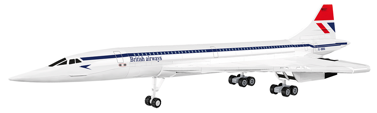Avión de pasajeros COBI Concorde G-BBDG: Serie n.° 1917