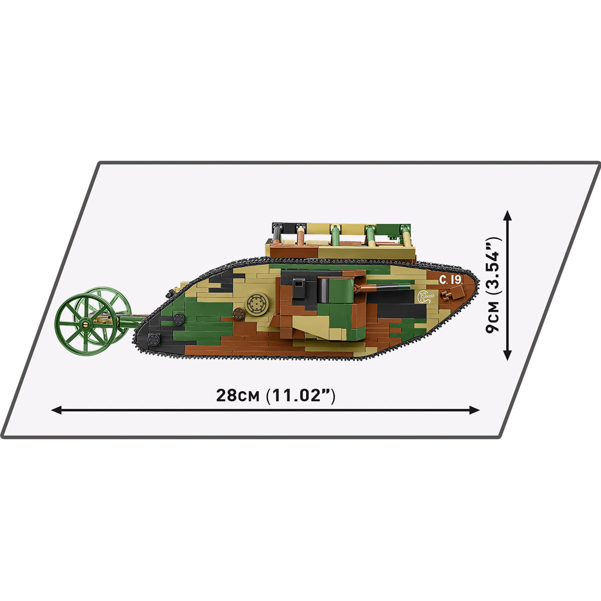COBI Mark I (Macho) n.° C.19. Tanque: Serie n.° 2993