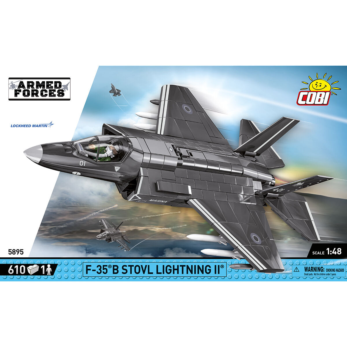COBI F-35B STOVL Lightning II Fighter Jet: Set #5895 – COBI