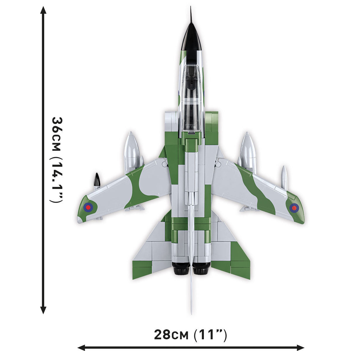 Avión de combate COBI Panavia Tornado GR.1: Conjunto n.° 5852