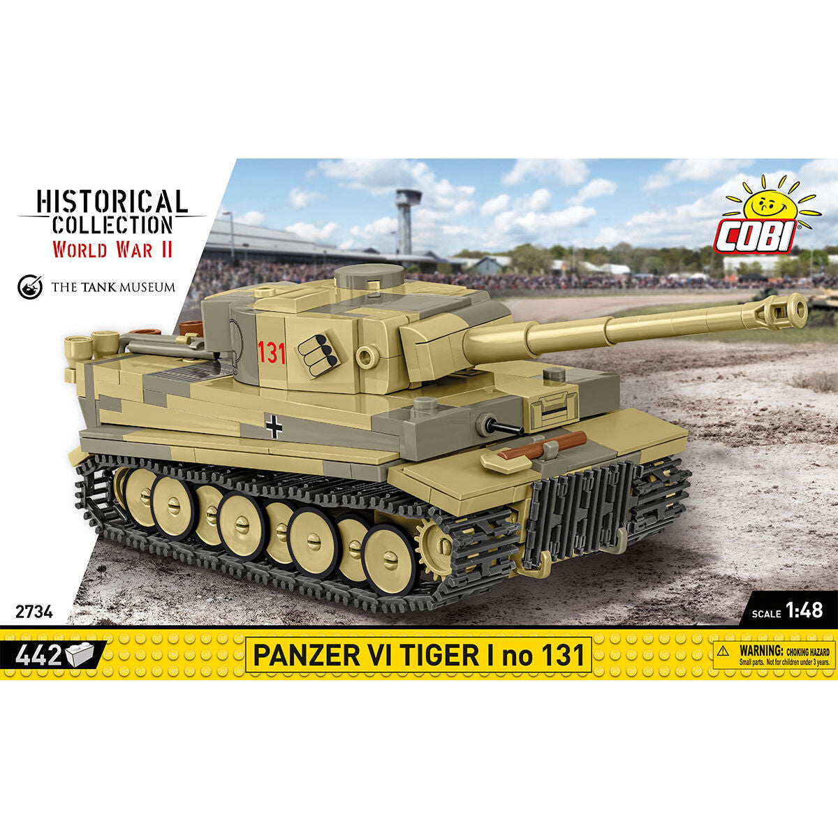 COBI Panzer VI Tiger I no 131 Tank 1:48: Set #2734 – COBI Official