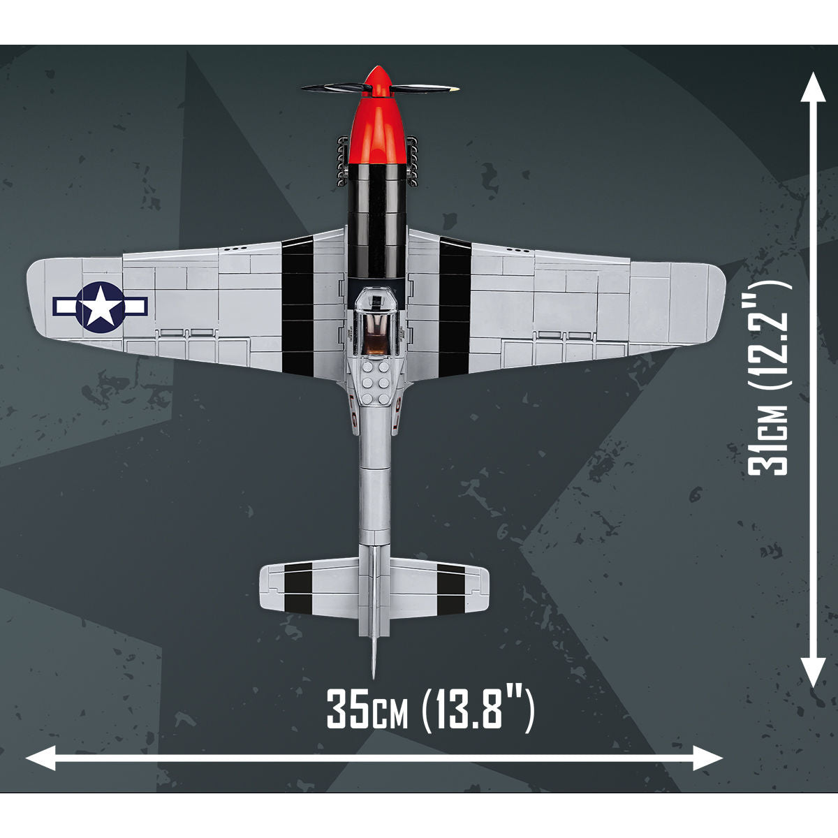 COBI TOP GUN P-51D Mustang Fighter, Version 2: Set #5846