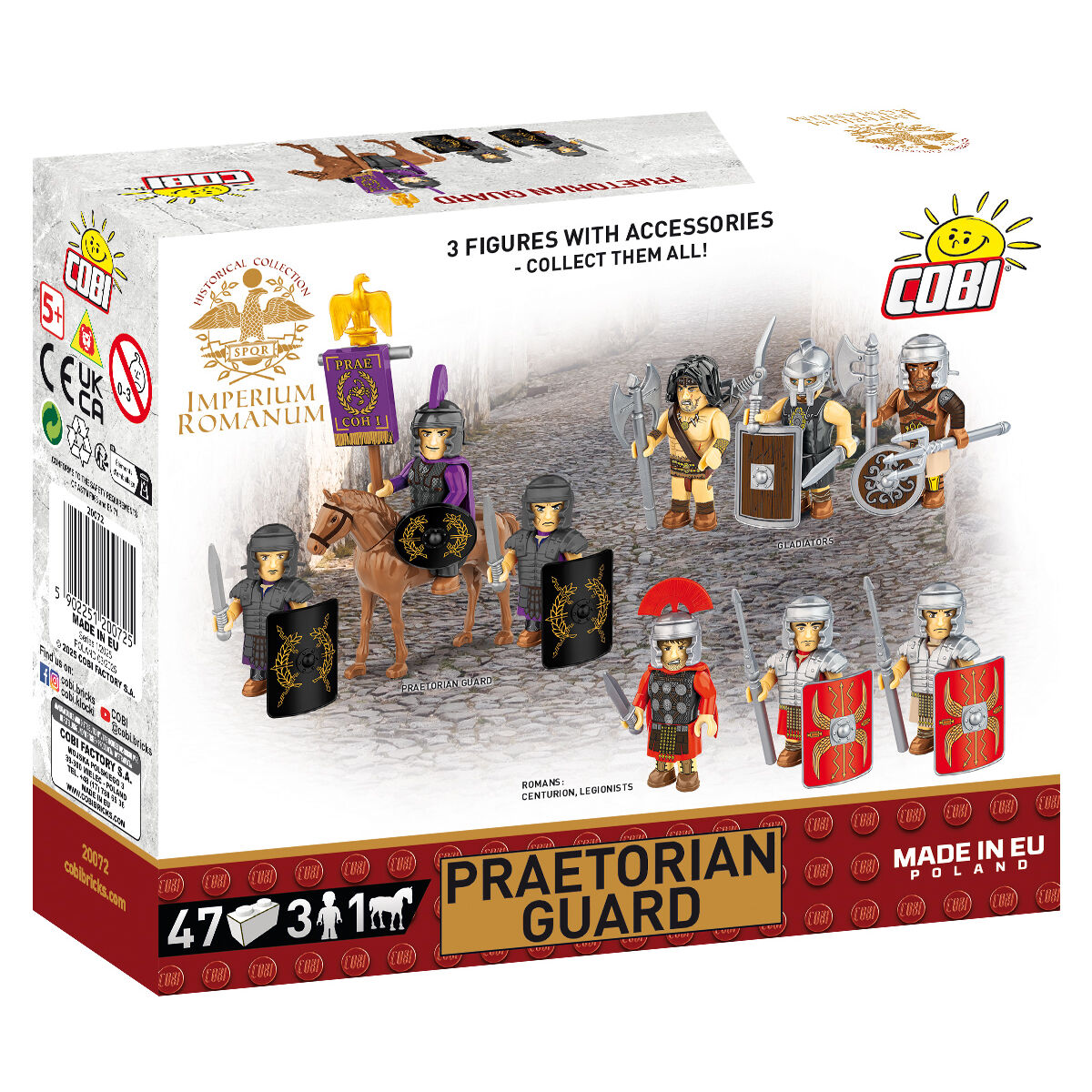 COBI IMPERIUM ROMANUM Praetorian Guard Pack: Set #20072 – COBI