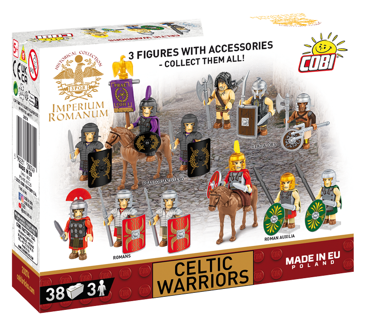 Paquete de guerreros celtas COBI IMPERIUM ROMANUM: Set #20074