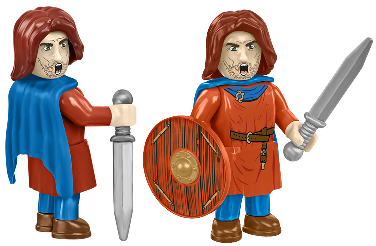 COBI IMPERIUM ROMANUM Campamento Romano - Atalaya: Set #20076