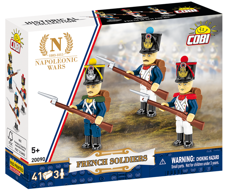 COBI NAPOLEONIC WARS French Soldiers Pack: Set #20090