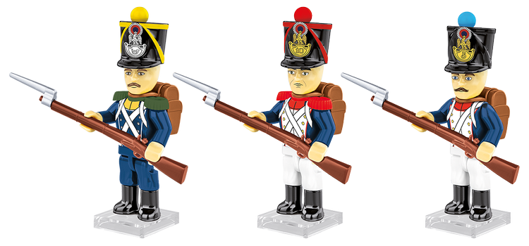 Paquete de soldados franceses COBI NAPOLEONIC WARS: Set n.° 20090