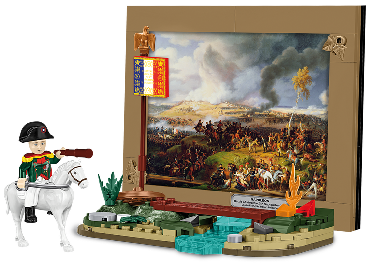 COBI GUERRAS NAPOLEÓNICAS Napoleón, Batalla de Moscú: Set #20091