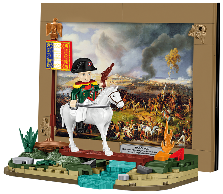 COBI GUERRAS NAPOLEÓNICAS Napoleón, Batalla de Moscú: Set #20091