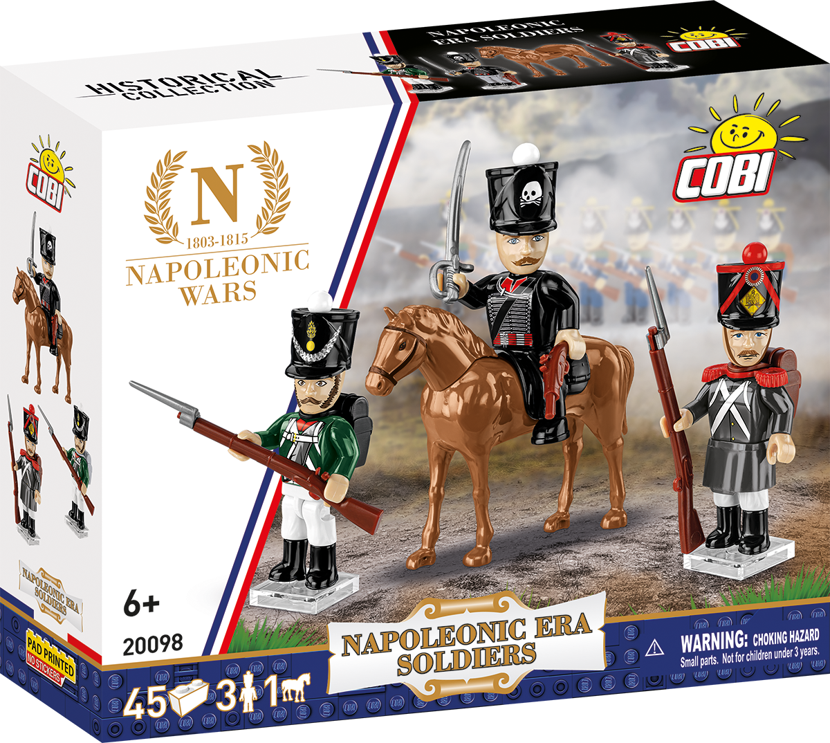 COBI NAPOLEONIC WARS Napoleonic Era Soldiers Pack: Set #20098