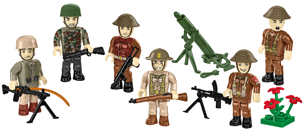 COBI Battle of Monte Cassino: Set #2063