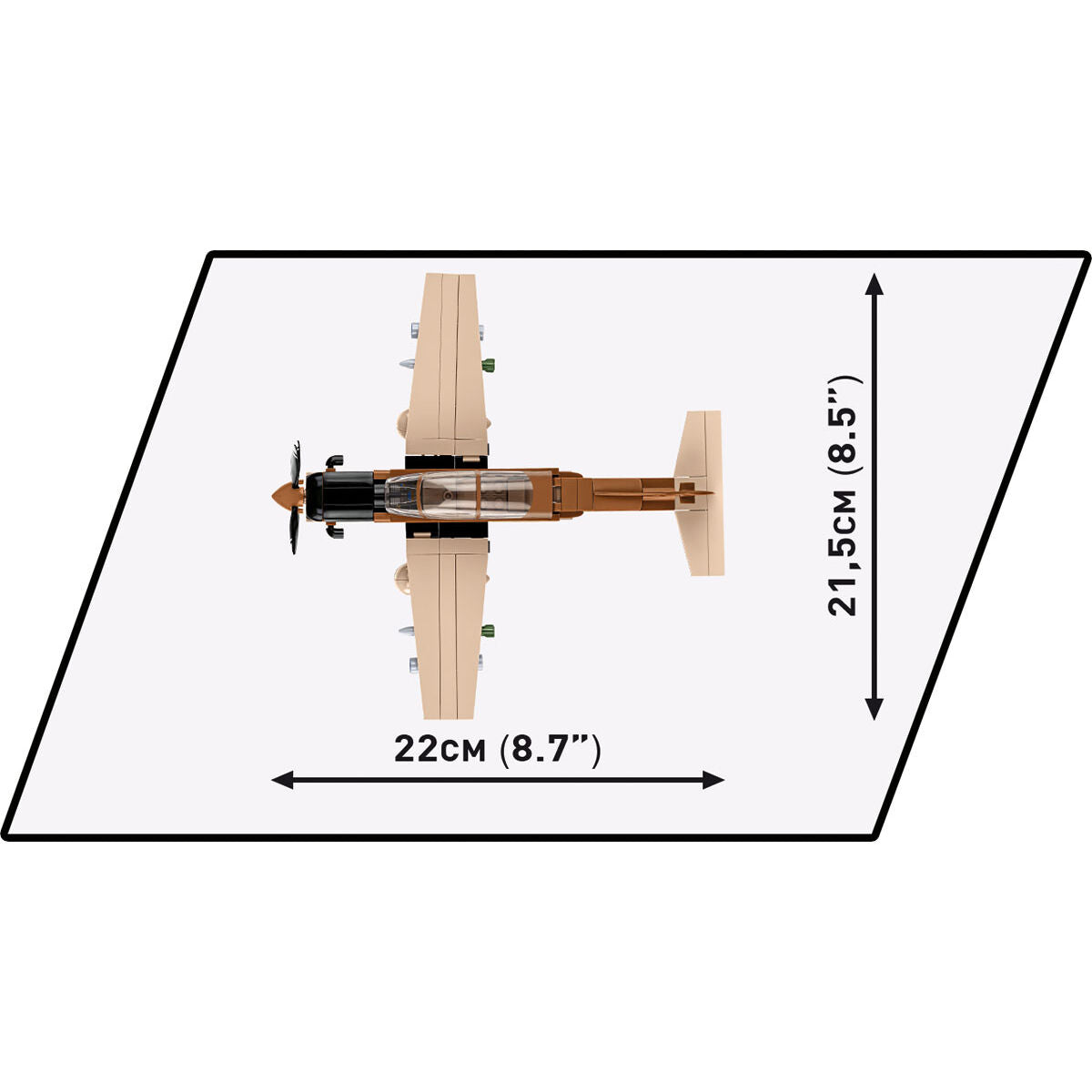 COBI Beechcraft AT-6 Wolverine Turboprop: Set #5905 – COBI