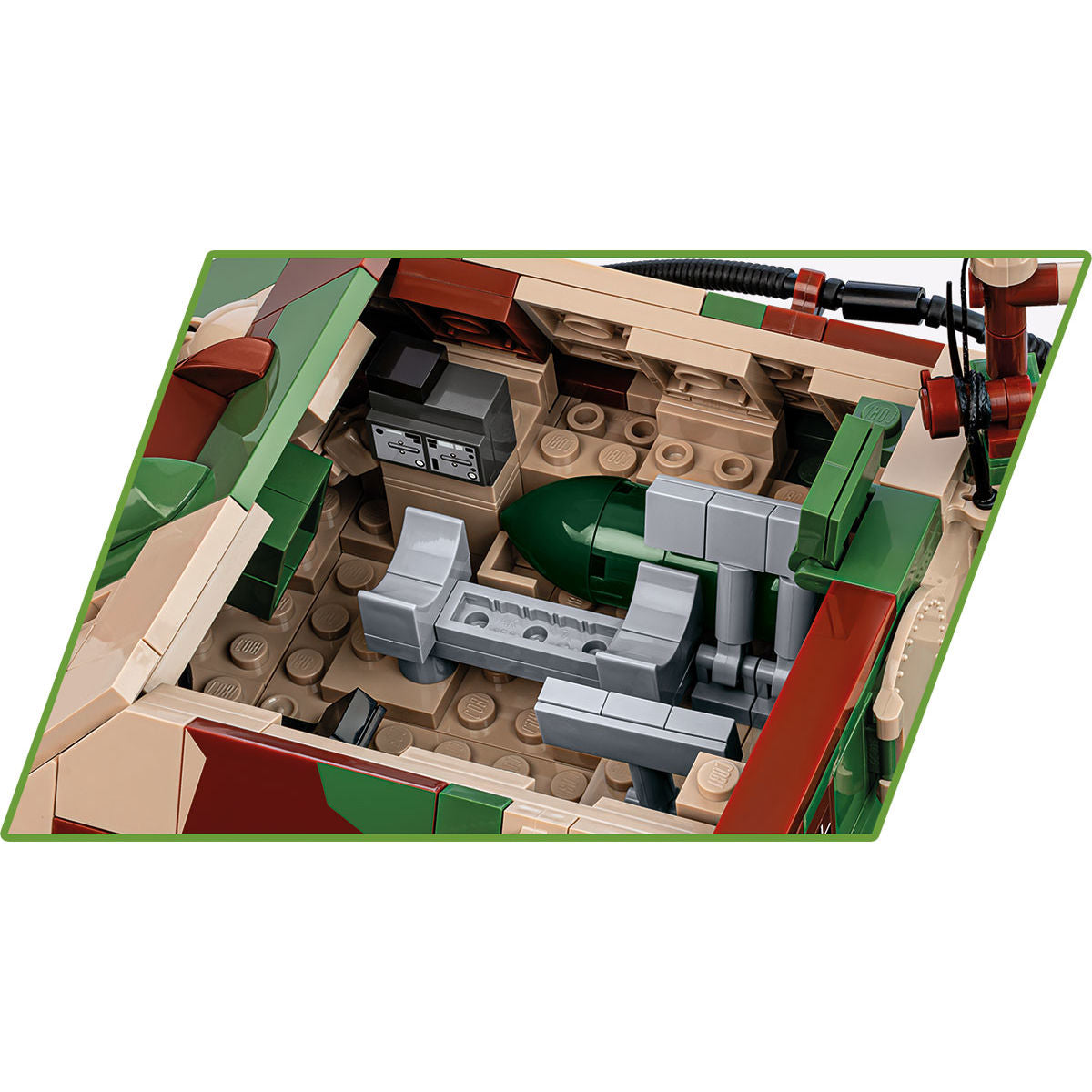 Pistola de asalto COBI Sturmmörser Sturmtiger de 38 cm: juego n.º 2585